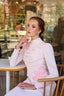 Zarife Evening Gown in Powder Pink