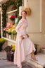 Zarife Evening Gown in Powder Pink