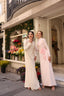 Zarife Evening Gown in Powder Pink