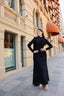 Zarife Evening Gown in Black
